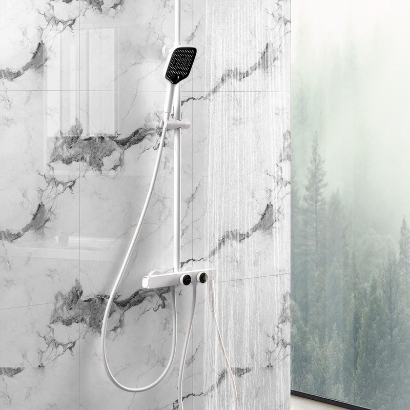 Chejiaye 10pcs Thick Marble Peel and Stick Waterproof Wall Panels,Heat-Resistant Backsplash Tile, 23.6"x11.8" PVC Foam Wall Sticker for Kitchen,Living Rooms,TV Walls,White and Gold (Not Real Tile 19.4Sq. Ft.) - Image 3