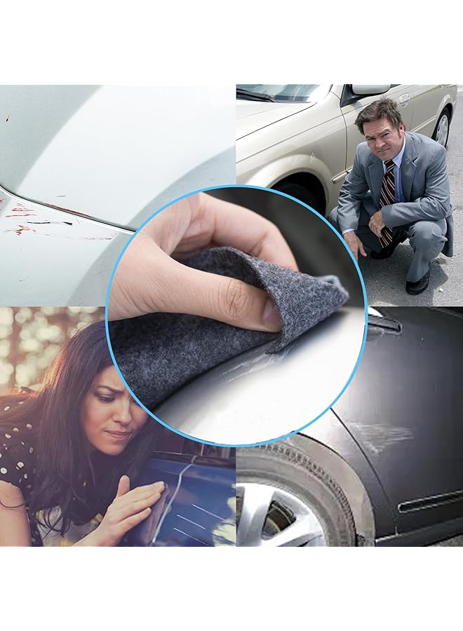 KASTWAVE Nano Sparkle Cloth For Car Scratches, 4 Pcs Nano Sparkle Cloth Car Scratch Remover, Shine Cloths For Car Scratches, For Car Scratches, With Scratch Repair And Polishing Function - Image 3