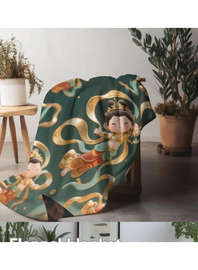 general Flannel thin blanket (warm and comfortable, suitable for sleep, gaming, dust removal and sandproof) 150cm*200cm - 15 - Image 3