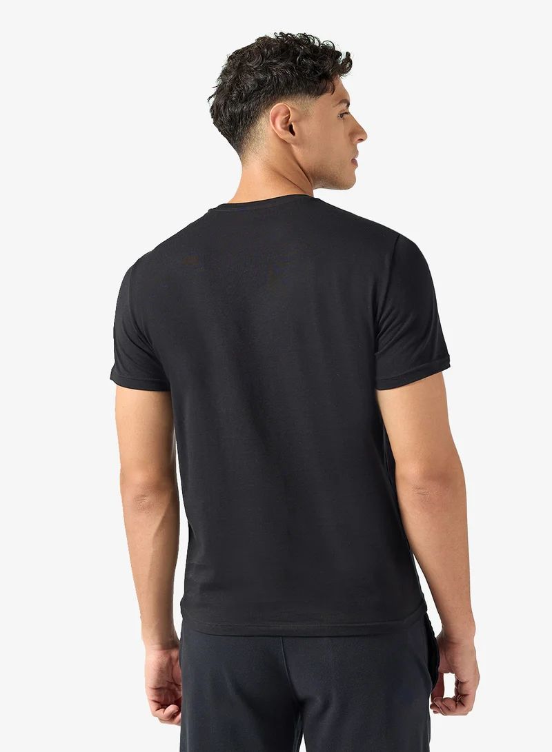 امبوريو ارماني عبوتان من تي شيرت بياقة مستديرة وشعار