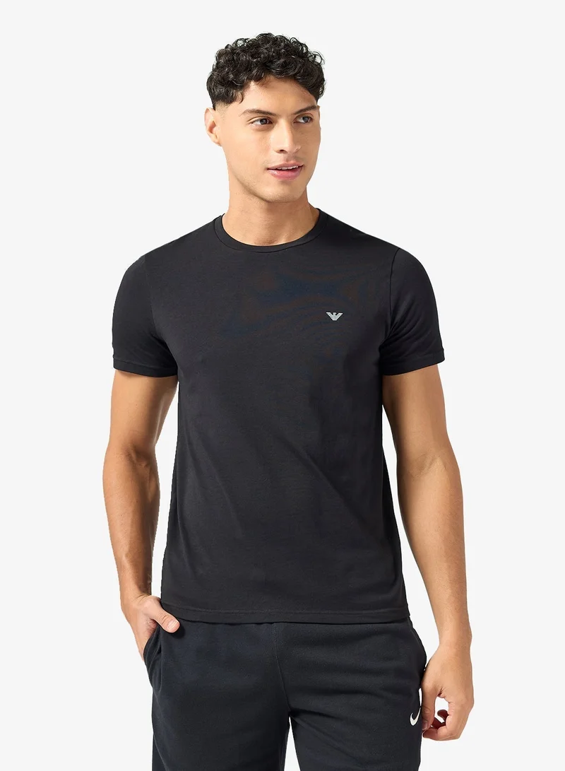 2 Pack Of Logo Crew Neck T-Shirt