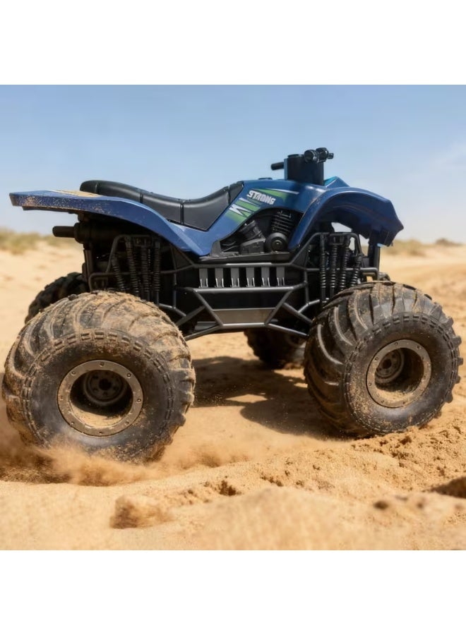 AETHER Toy Remote Control Off-road Motorcycle, 1:12 Scale Off-road Motorcycle Remote Control Car, All-terrain 2.4G Remote Control Drift Car, All-terrain Off-road Motorcycle Electric Toy Car Stunt Car, Suitable For Ages 18 And Up, Multiple Colors Available. - Image 3