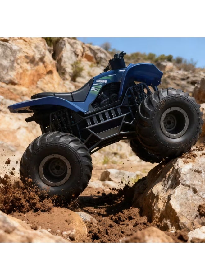 AETHER Toy Remote Control Off-road Motorcycle, 1:12 Scale Off-road Motorcycle Remote Control Car, All-terrain 2.4G Remote Control Drift Car, All-terrain Off-road Motorcycle Electric Toy Car Stunt Car, Suitable For Ages 18 And Up, Multiple Colors Available. - Image 4