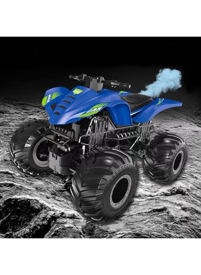 AETHER Toy Remote Control Off-road Motorcycle, 1:12 Scale Off-road Motorcycle Remote Control Car, All-terrain 2.4G Remote Control Drift Car, All-terrain Off-road Motorcycle Electric Toy Car Stunt Car, Suitable For Ages 18 And Up, Multiple Colors Available. - Image 2