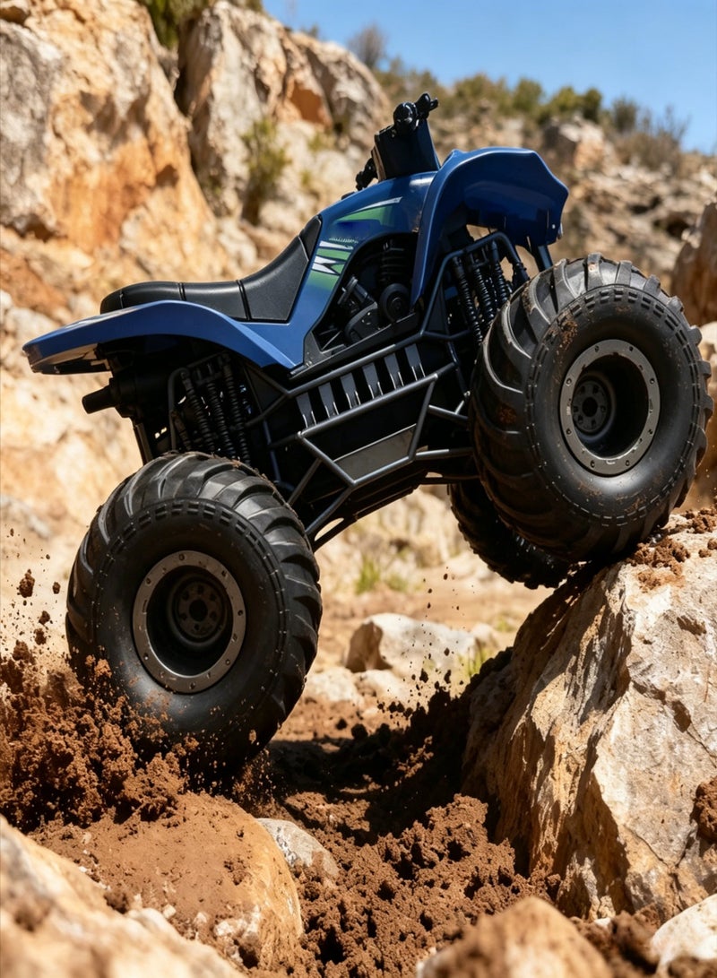 AETHER Toy Remote Control Off-road Motorcycle, 1:12 Scale Off-road Motorcycle Remote Control Car, All-terrain 2.4G Remote Control Drift Car, All-terrain Off-road Motorcycle Electric Toy Car Stunt Car, Suitable For Ages 18 And Up, Multiple Colors Available. - Image 3