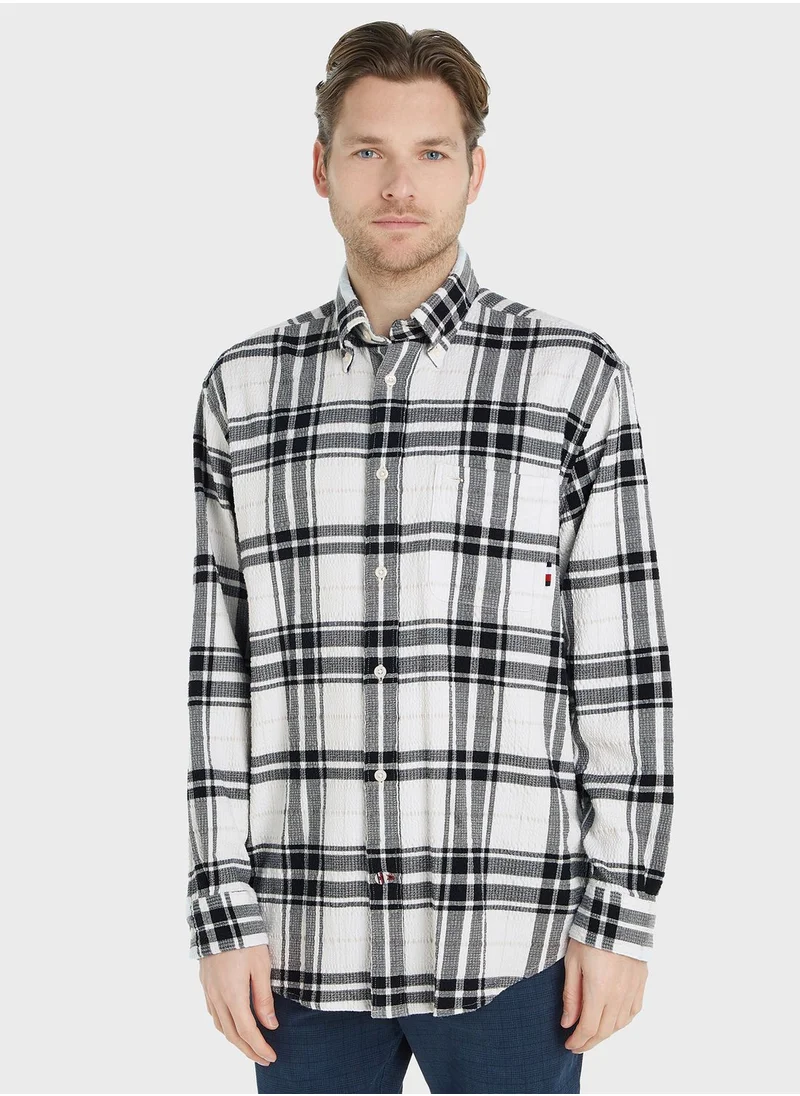 TOMMY HILFIGER Checked Slim Fit Shirt