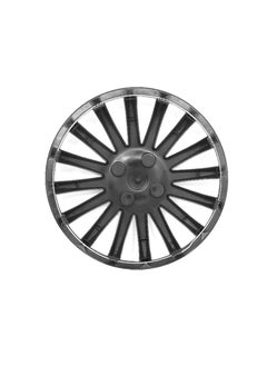 Pistol 15 Inch Silver Color Universal Model Car Wheel Cap Cover Press Fitting Set of 4 Pieces WJ-5019-A-15  - Image 5