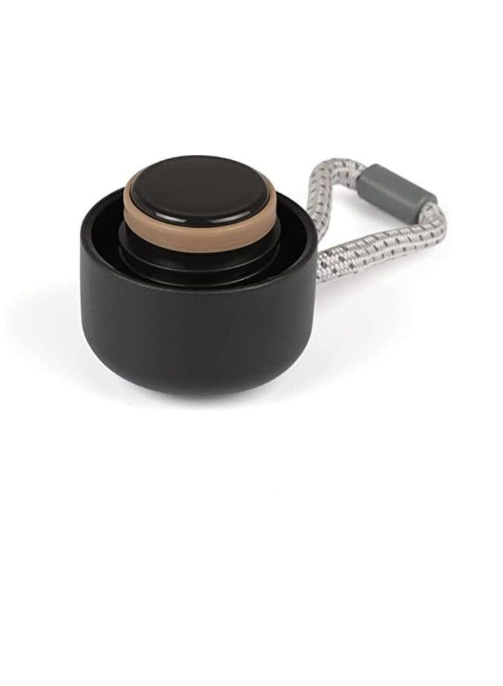 Water bottle with portable lid metal thermos vacuum insulated stainless steel reusable leak proof BPA-free flask 500ml, Gold  - Image 3