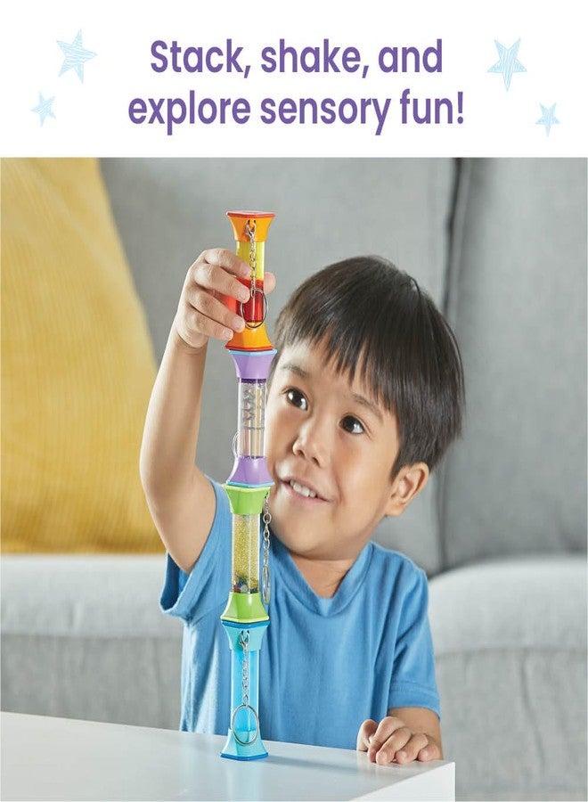 hand2mind hand2mind Soothing Swirlers Sensory Tubes, Mini Fidget Keychains, Anxiety Relief Items, Calming Toys for Kids, Calm Down Corner Supplies, Quiet Fidgets for Classroom, Toddler Car Toys for Travel - Image 5
