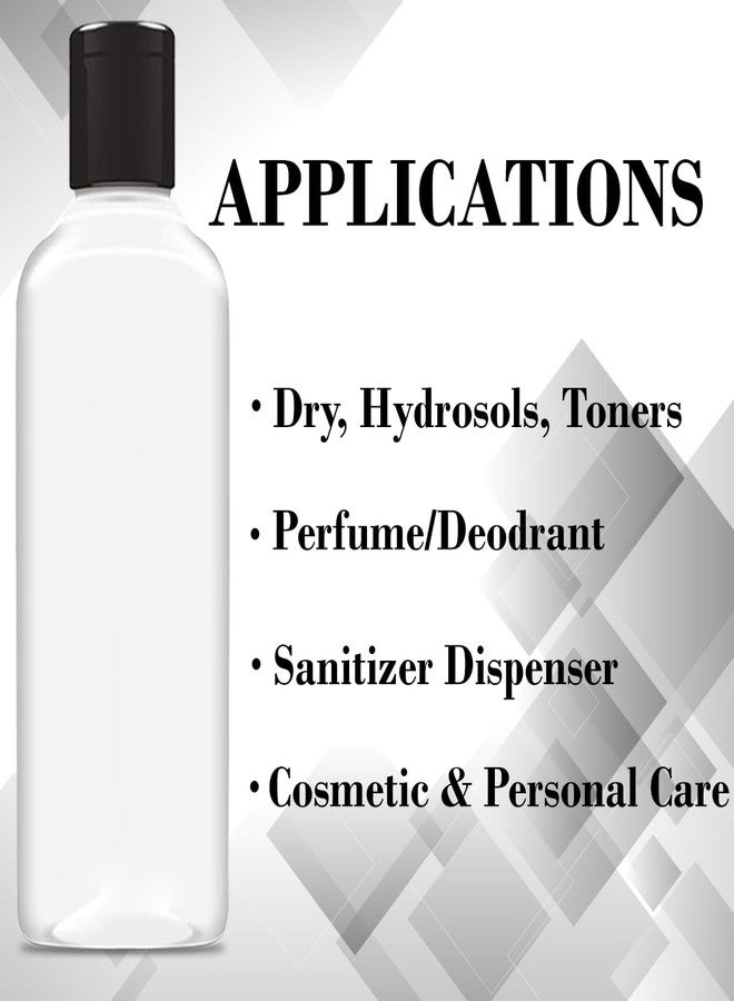 MADHYA 200ml + 100ml Squeeze Bottles with Flip Top Cap, Empty BPA-Free Refillable Container For Shampoo, Lotions, Liquid Soap, Creams, Liquid Cosmetic Travel Size Transparent Bottle, Set of 4 - Image 5