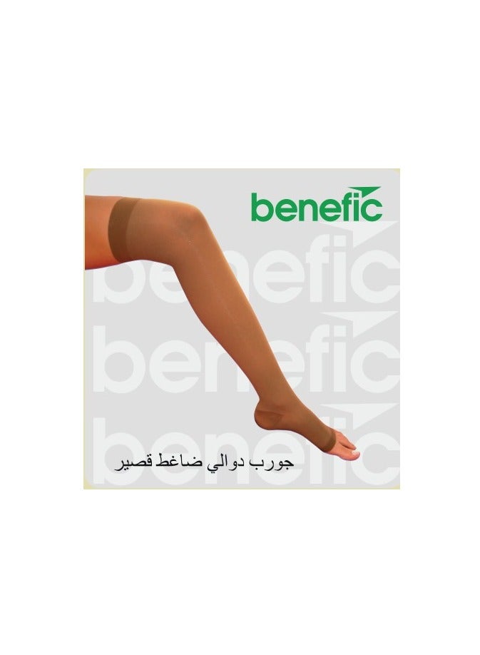 benefic Over-the-knee elastic open-toe varicose vein stockings (30-40)mmhg