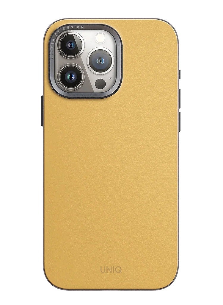 Uniq iPhone 15 Pro Magclick Charging Lyden Ds, UNIQ Hybrid Canary - Canary Yellow / Flint Grey Canary Yellow / Flint Grey - Image 3