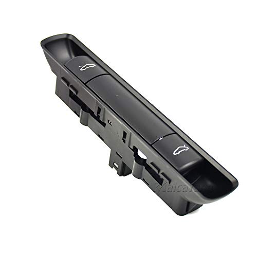 Malcayang Black Push Button Manual Hood Trunk Lid Release Switch for Porsche 911 2005-2013, Boxster 2005-2012, Cayman 2006-2012 99761310502A05 - Image 2