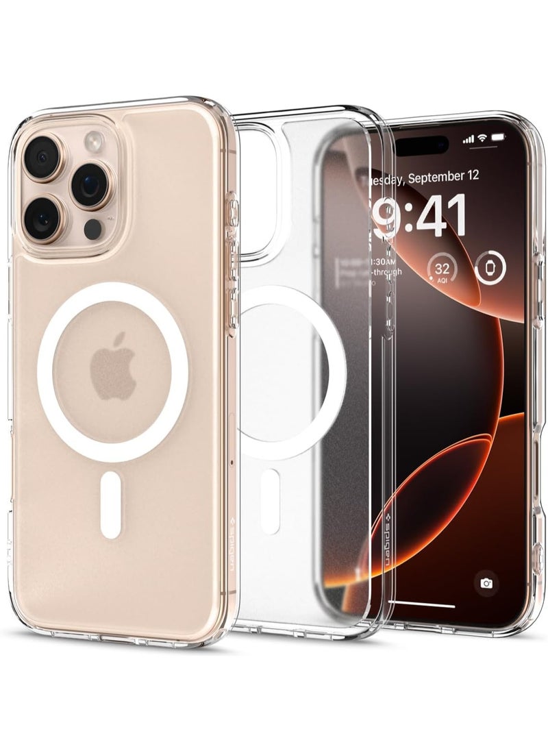 Spigen Ultra Hybrid MagFit for iPhone 16 Pro Max Case Cover with MagSafe (2024) - Frost Clear  - Image 1