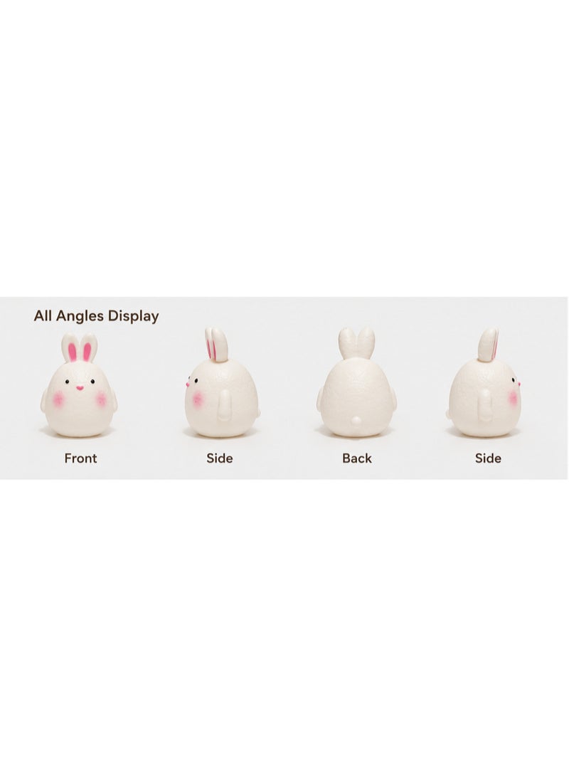 🐰 Cute Bunny Night Light – Battery Powered Warm LED Lamp - Image 2