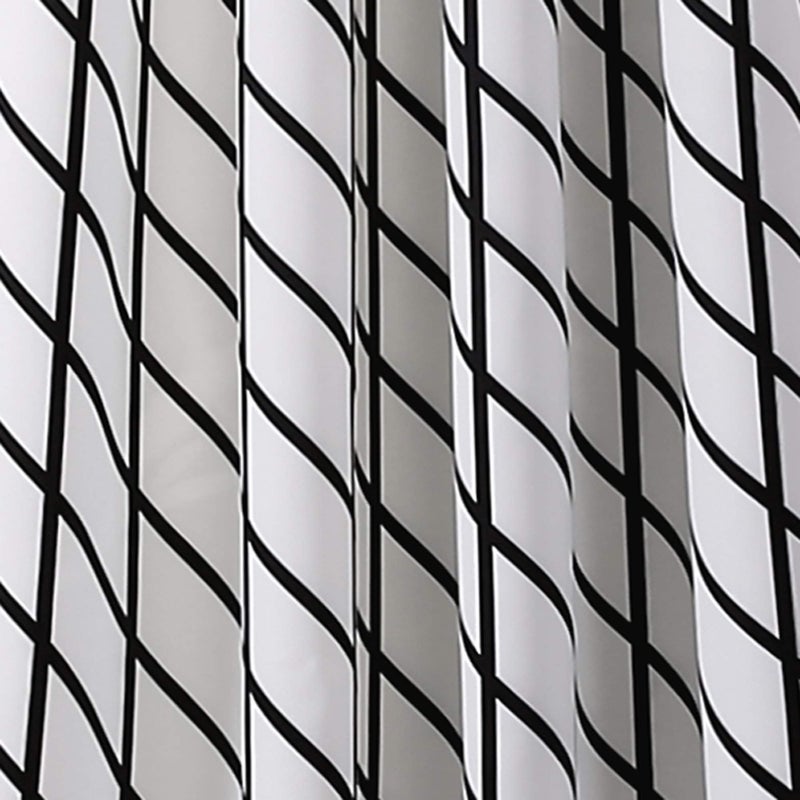 Lush Decor Feather Arrow Geo Room-Darkening Window Curtain Set (84" x 52") - Image 3