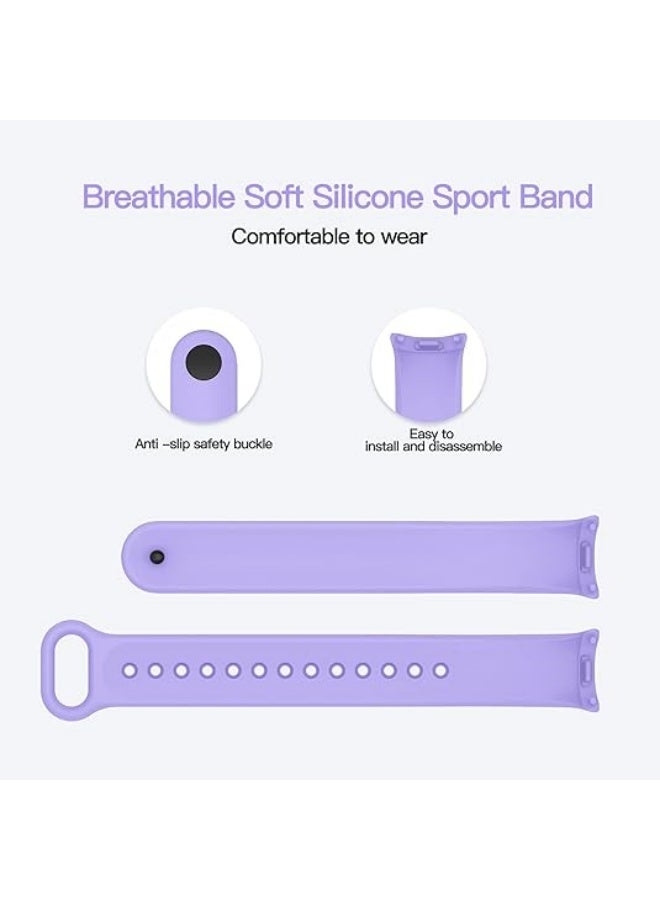 3 قطع أساور متوافقة مع ساعة شاومي مي باند 8 الذكية بدائل للأساور الملحقات أحزمة أساور لمي 8 - Image 3