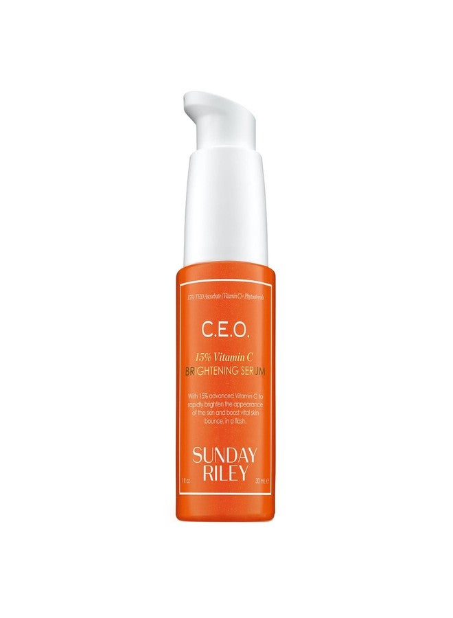 Sunday Riley C.E.O. 15% Vitamin C Brightening Serum, Orange, 1.0 Fl oz(pack of 1) - Image 1