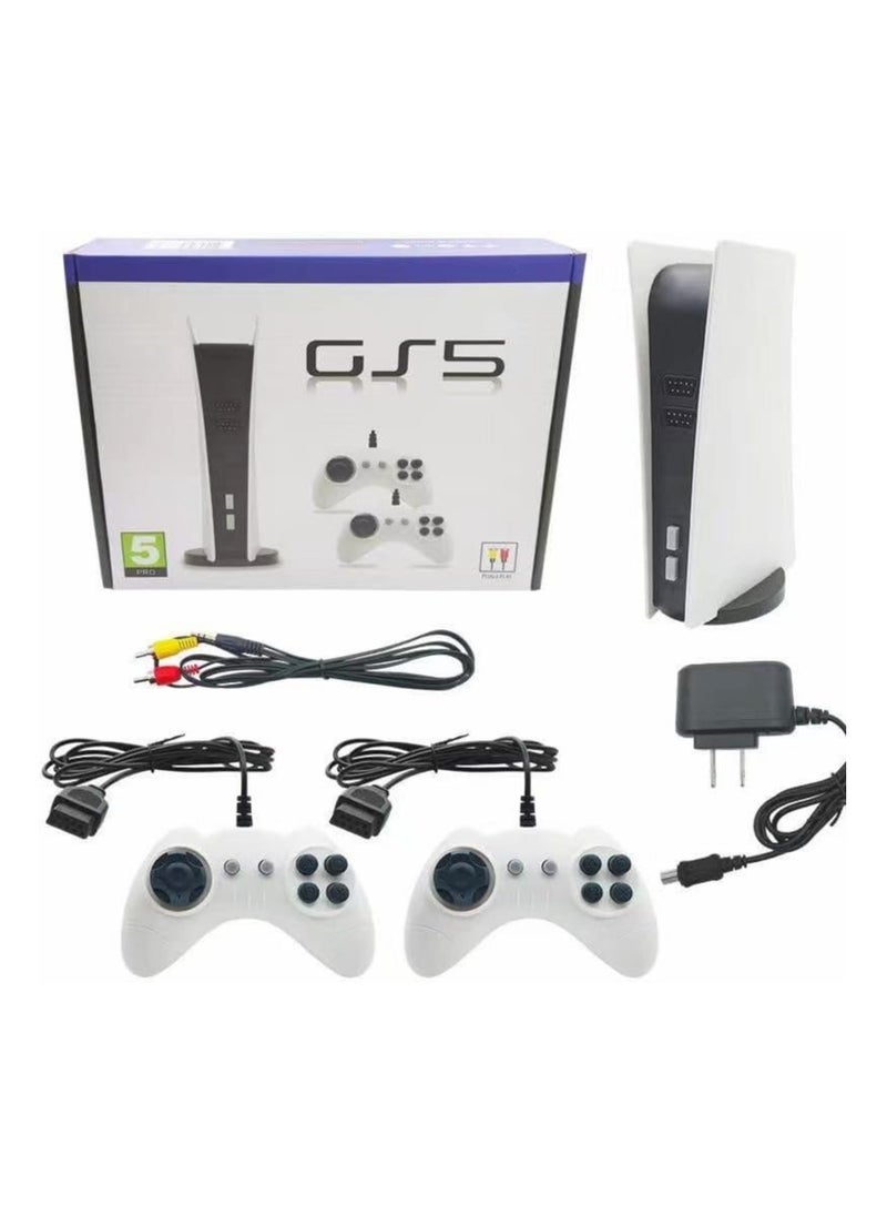 Generic - Classic Retro Game Station 5: 300 Built-in 8-Bit Games, USB Wired Console, AV Output for TV, Ultimate Retro Handheld Gaming Experience with GS5 TV Console - Image 1