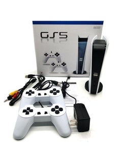 Classic Retro Game Station 5: 300 Built-in 8-Bit Games, USB Wired Console, AV Output for TV, Ultimate Retro Handheld Gaming Experience with GS5 TV Console