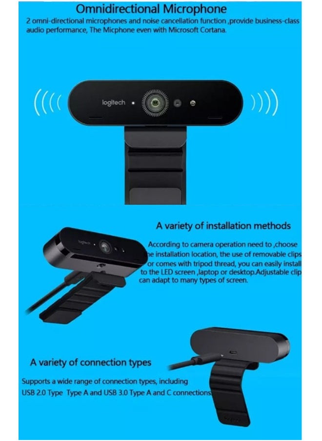 C1000E Network Hd Live Camera 4K Conference Online Course Vertical Screen