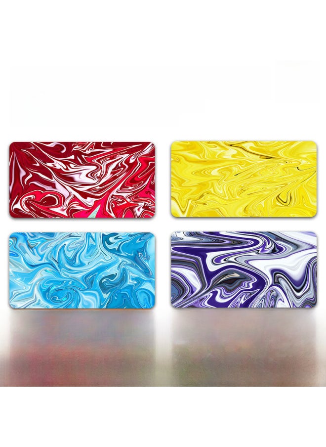 Generic - Abstract Mouse Pad Oversized Game Table Pad Non-slip Computer Mouse Pad Lock Edge Marble Keyboard Pad A Generation Of Hair-Color:300*700*2mm-Pattern:G-4714 - Image 1