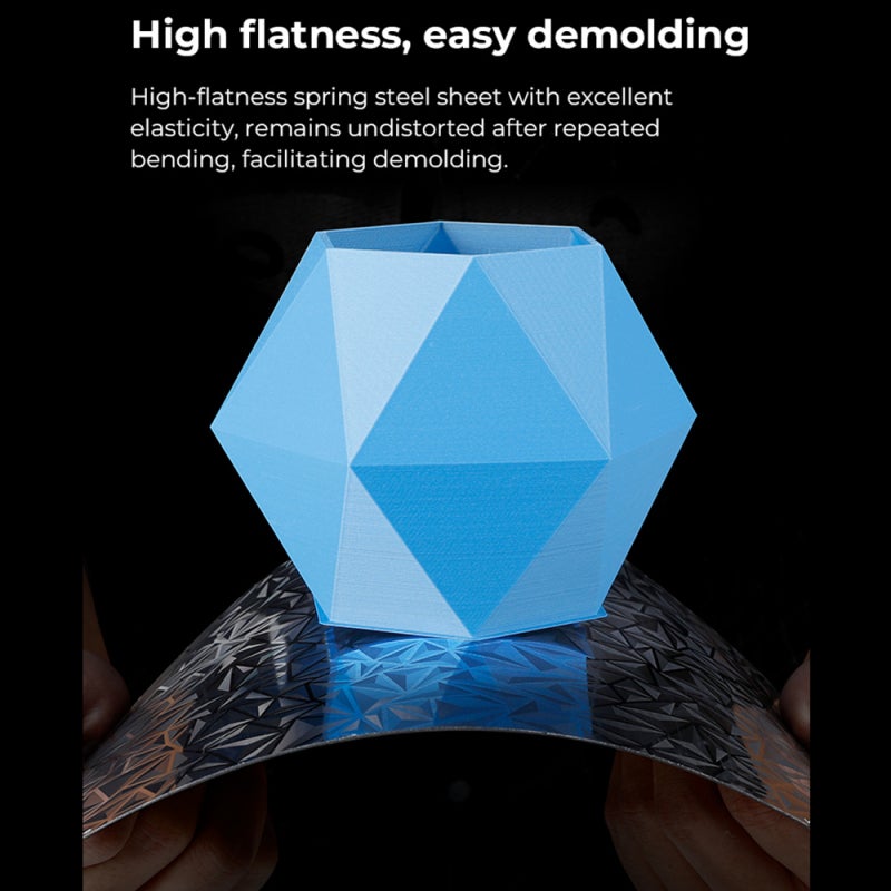 Creality 3D Creality 235x235mm Dual-Sided Printing Platform Board Kit-Glossy PEO+ Matte PEI with Strong Magnetic Adhesion Stable Molding and Easy Demolding - Image 4