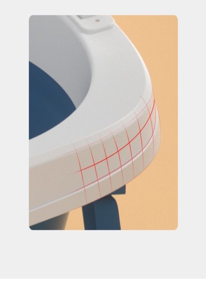 بيلانينا حوض استحمام للأطفال قابل للطي مع صمام ذكي لتسخين الماء تصميم مريح وقابل للتخزين - Image 4