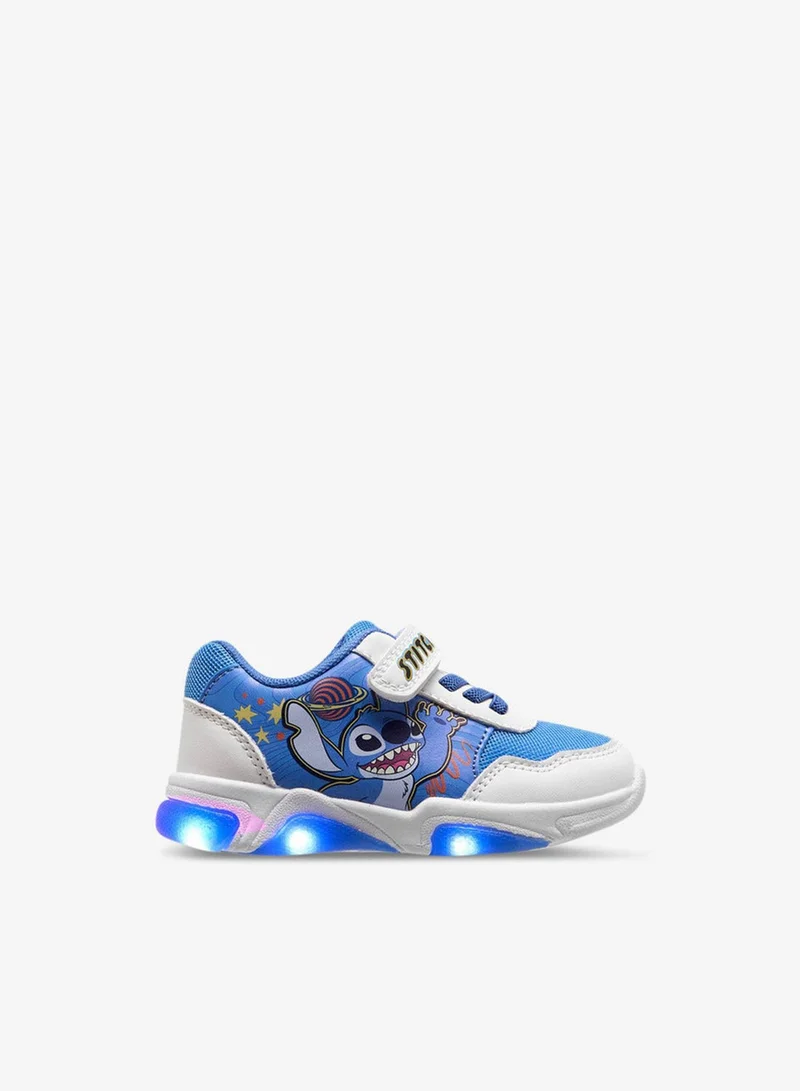 Disney Blue Boys Stitch Light-Up Sneakers for Men | Best Price UAE