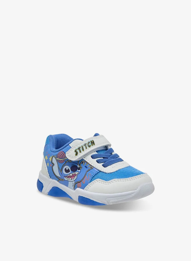 Disney Blue Boys Stitch Light-Up Sneakers for Men | Best Price UAE