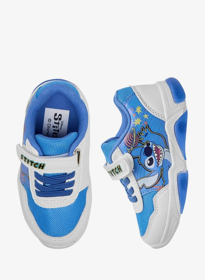 Disney Blue Boys Stitch Light-Up Sneakers for Men | Best Price UAE