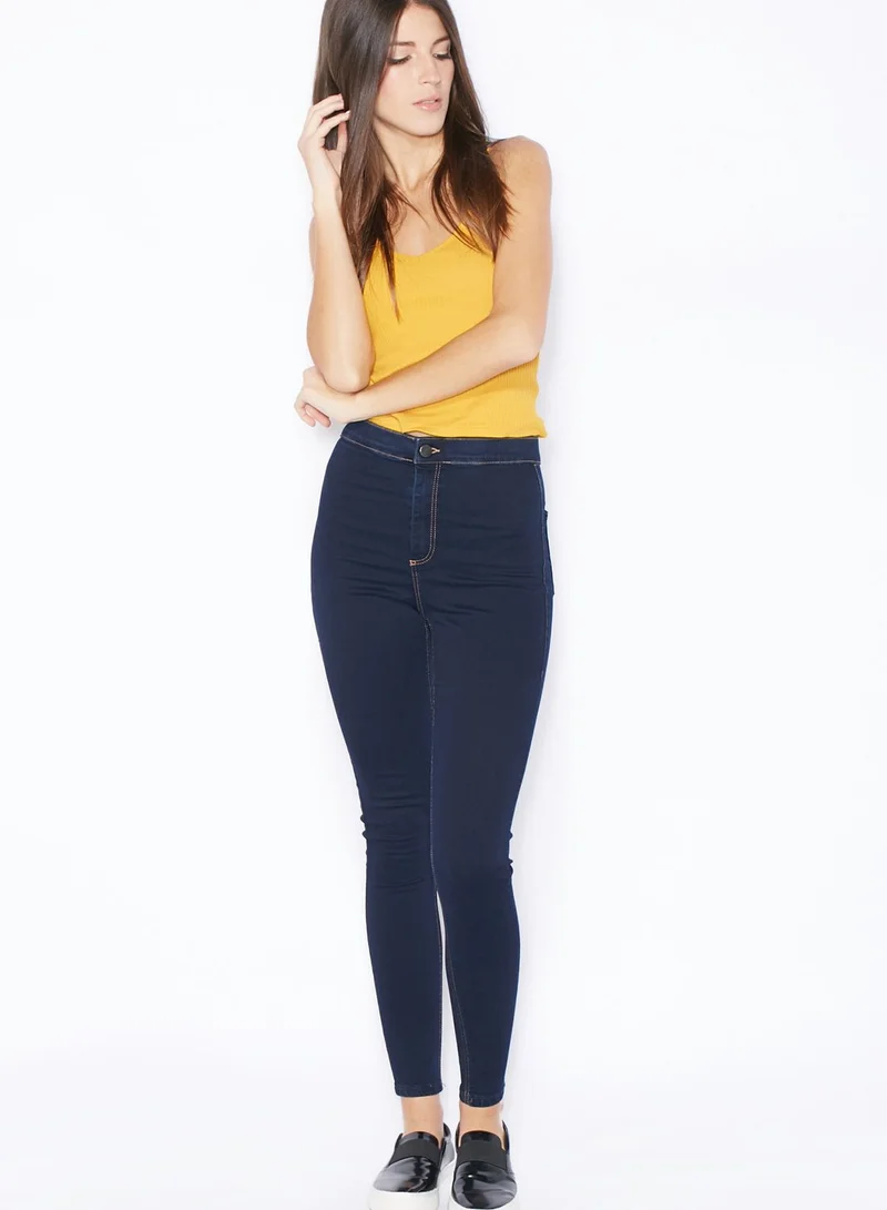TOPSHOP Ribbed Cami Top