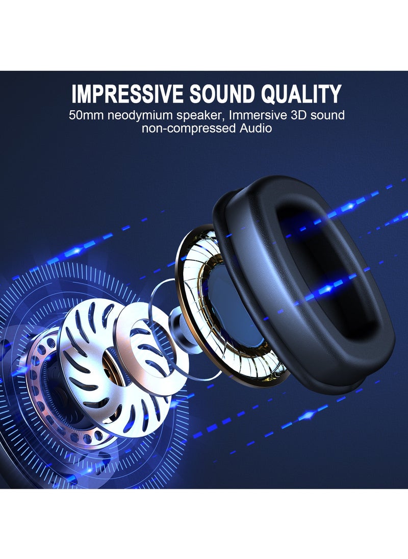 Joshberg - BL100 PRO Wireless Gaming Headset 2.4G Bluetooth - USB - 3.5mm Jack 3 Modes Gaming Headphones for PC, PS4, PS5, Mac, Switch, Phone, Tablet - Image 1