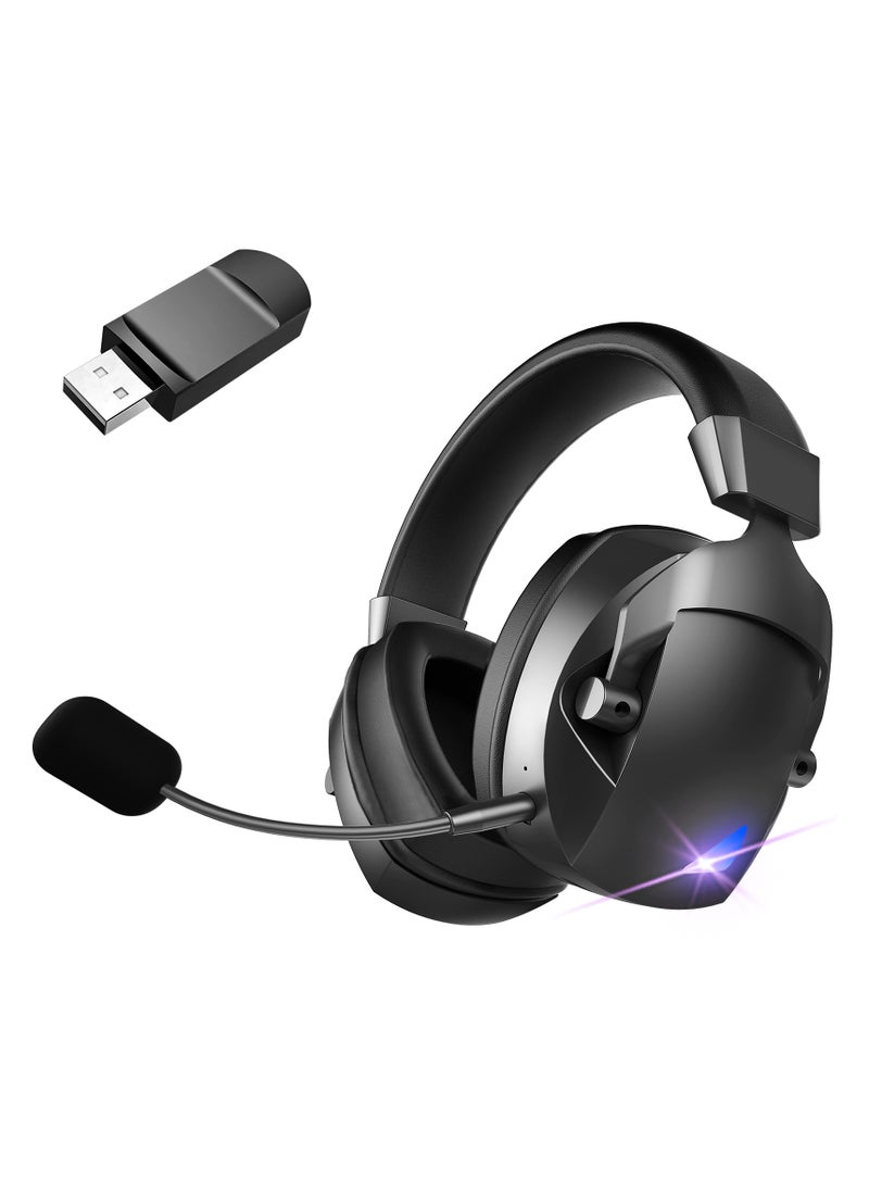 Joshberg - BL100 PRO Wireless Gaming Headset 2.4G Bluetooth - USB - 3.5mm Jack 3 Modes Gaming Headphones for PC, PS4, PS5, Mac, Switch, Phone, Tablet - Image 1