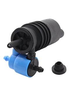NIBEMINENT Replacement Windscreen Washer Pump Twin Outlet For VW Golf Mk4 Mk5/Polo Mk4/Caddy Mk3  - Image 1