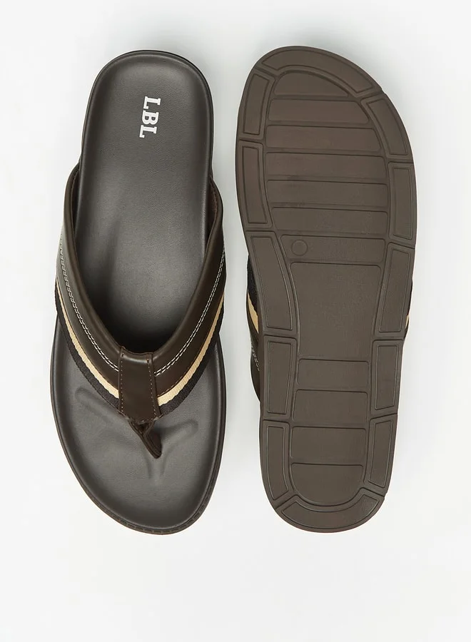 LBL by Shoexpress Men Textured Slip-On Sandals