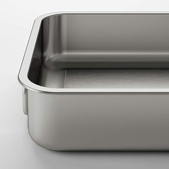 Digital Shoppy Koncis Roasting Tin Stainless Steel 34X24 Cm 13 38X9 12 - Image 4