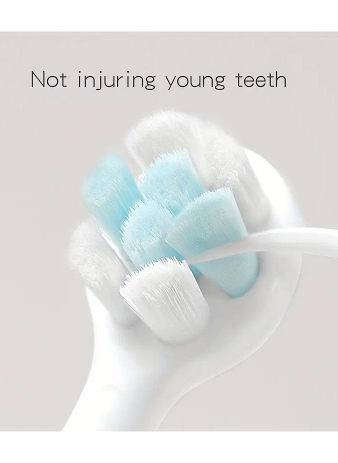 Goolsky 1pc Fun Cartoon Character Toothbrush - Gentle Extra Soft Bristles for Sensitive Teeth and Gums, Effective Deep Cleaning for Kids' Oral Care at Home, Suitable for Daily Use, Ages 3-7 Years Old  - Image 4