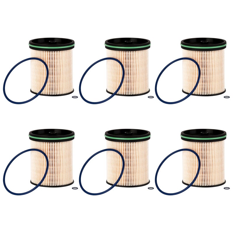 GETOPAUTO TP1015 Fuel Filter for 66L Diesel Compatible with 20172021 Chevrolet SilveradoGMC Sierra 2500 3500HD20142018 Chevy Cruze Replace 23304096 22937279 23456595 Fuel Filterset of 6