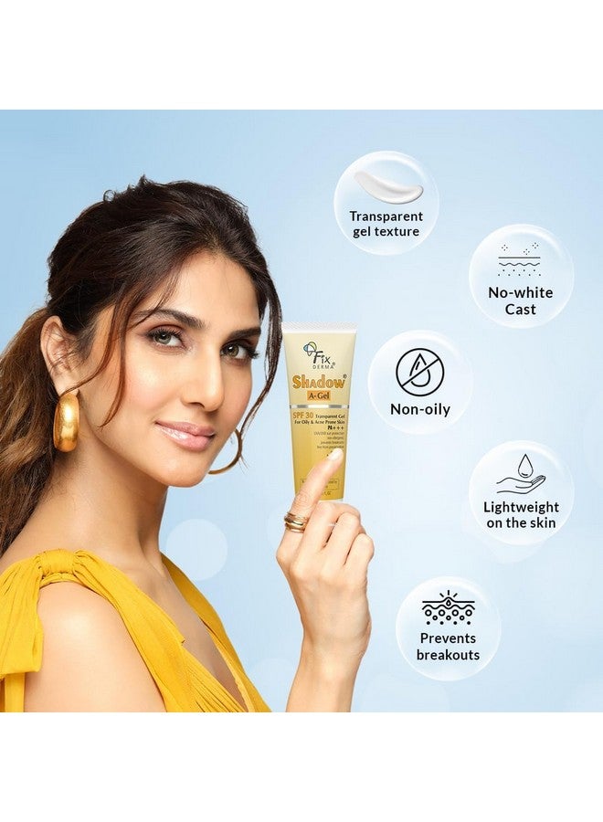 FIXDERMA جيل واقي الشمس FIXDERMA شادو SPF 30+ PA+++ | واقي شمس لجميع أنواع البشرة للجسم والوجه | حماية واسعة الطيف من UVA و UVB للجنسين 75 جرام (عبوة واحدة) - Image 4