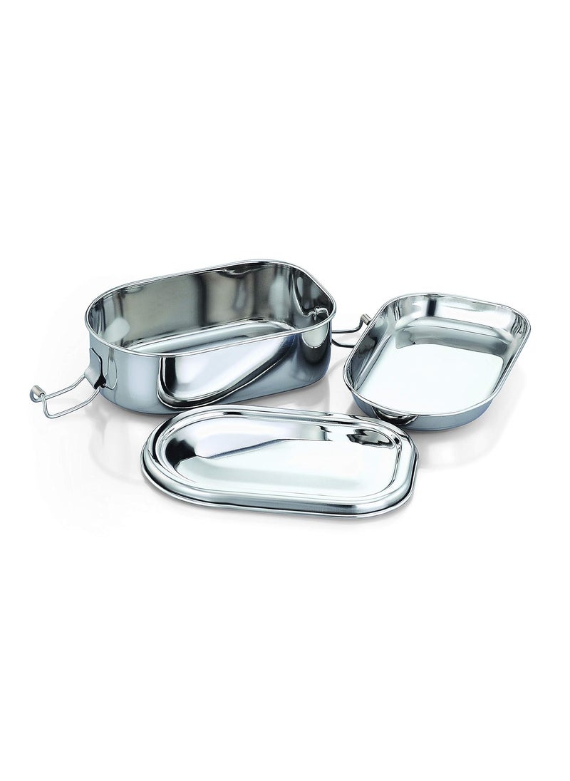 Expresso Expresso Stainless Steel Lunch Box for School, Office Tiffin  - Image 2