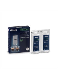 EcoDecalk Descaler, Eco-Friendly Universal Descaling Solution for Coffee & Espresso Machines, 2-Pack (1 use per pack)