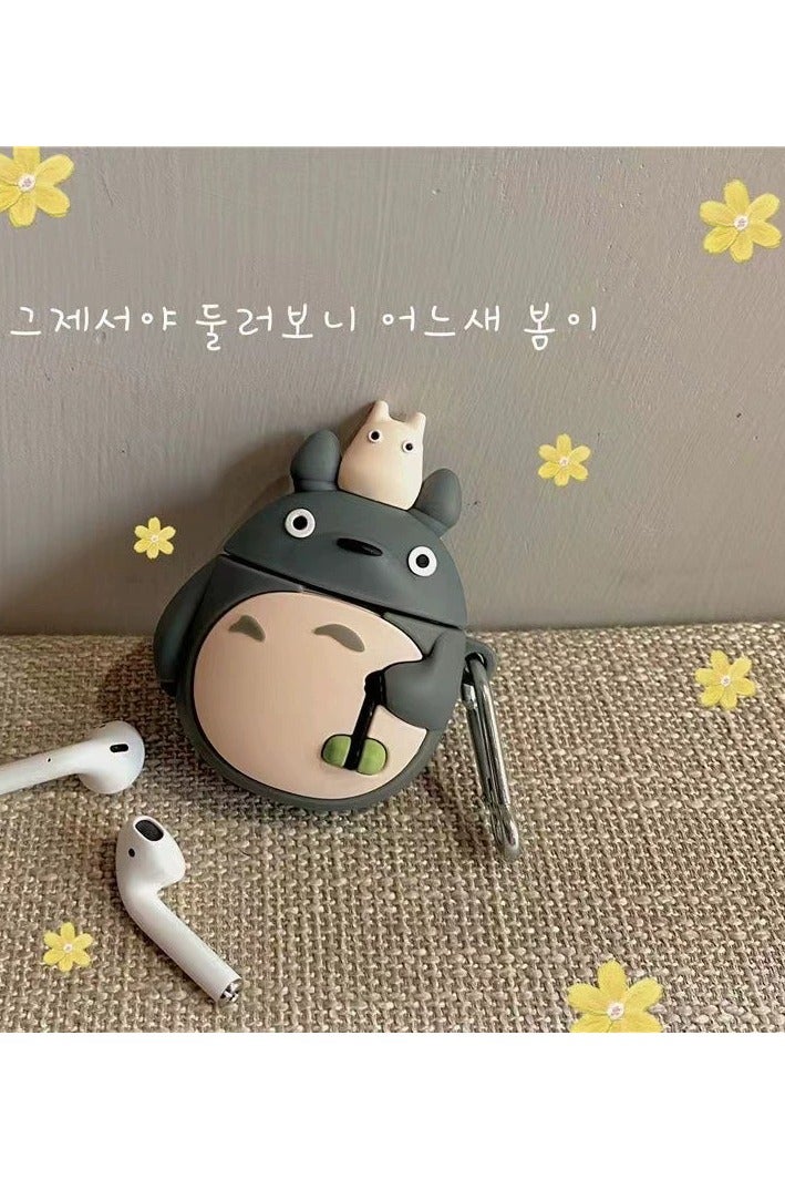 general AirPods 3rd generation silicone wireless Bluetooth protective case, cartoon design, Apple wireless Bluetooth headphones protective case, made of silicone material, with a creative and soft exterior.