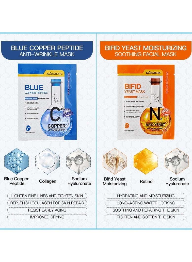 Kormesic Bifida Ferment Lysate Repairing Mask 25ml-5 packs - Image 2