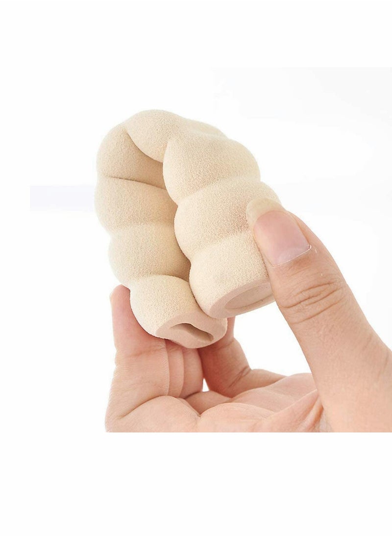 KASTWAVE - Door Handle Protector, Protective Handle Covers Soft Foam Kid Baby Safety Door Handle Knob Gaurd Door Handle Bumper in Beige - Child and Wall Protector (Beige Color) 10 Pack - Image 1