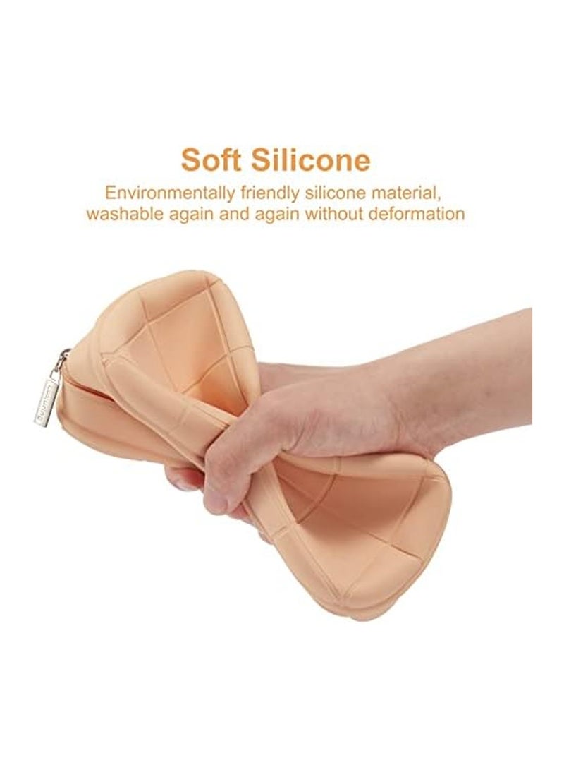 Large Capacity Silicone Waterproof Portable Cosmetic Bag  - Image 5