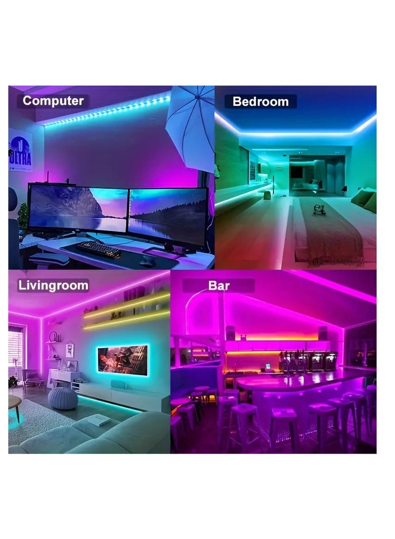 erorex 1 Roll Usb Led Strip Light Rgb 5v 1m 30m Rgb Lights Flexible Led Lamp Tape Ribbon Tv Desktop Screen Backlight Diode Tape - Image 2