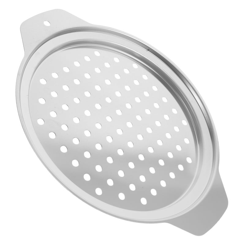 Stainless Steel Spaetzle Noodle Maker Lid -Steamer Tray with Dual Handle Noodle Dumpling Maker Lids for Vegetables, Meat, Seafood - Image 5