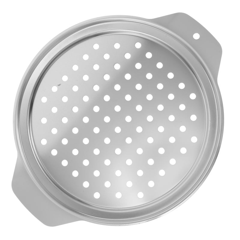 Stainless Steel Spaetzle Noodle Maker Lid -Steamer Tray with Dual Handle Noodle Dumpling Maker Lids for Vegetables, Meat, Seafood - Image 4