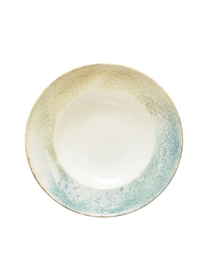 Kutahya Spaghetti Plate Frekans 27 CM Decorated - Image 1